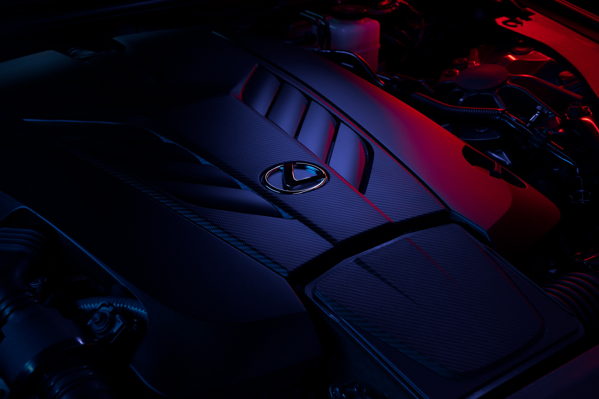 Download 2021 Lexus LC 500 Coupe - Engine HD Wallpaper 1920x1281 #30