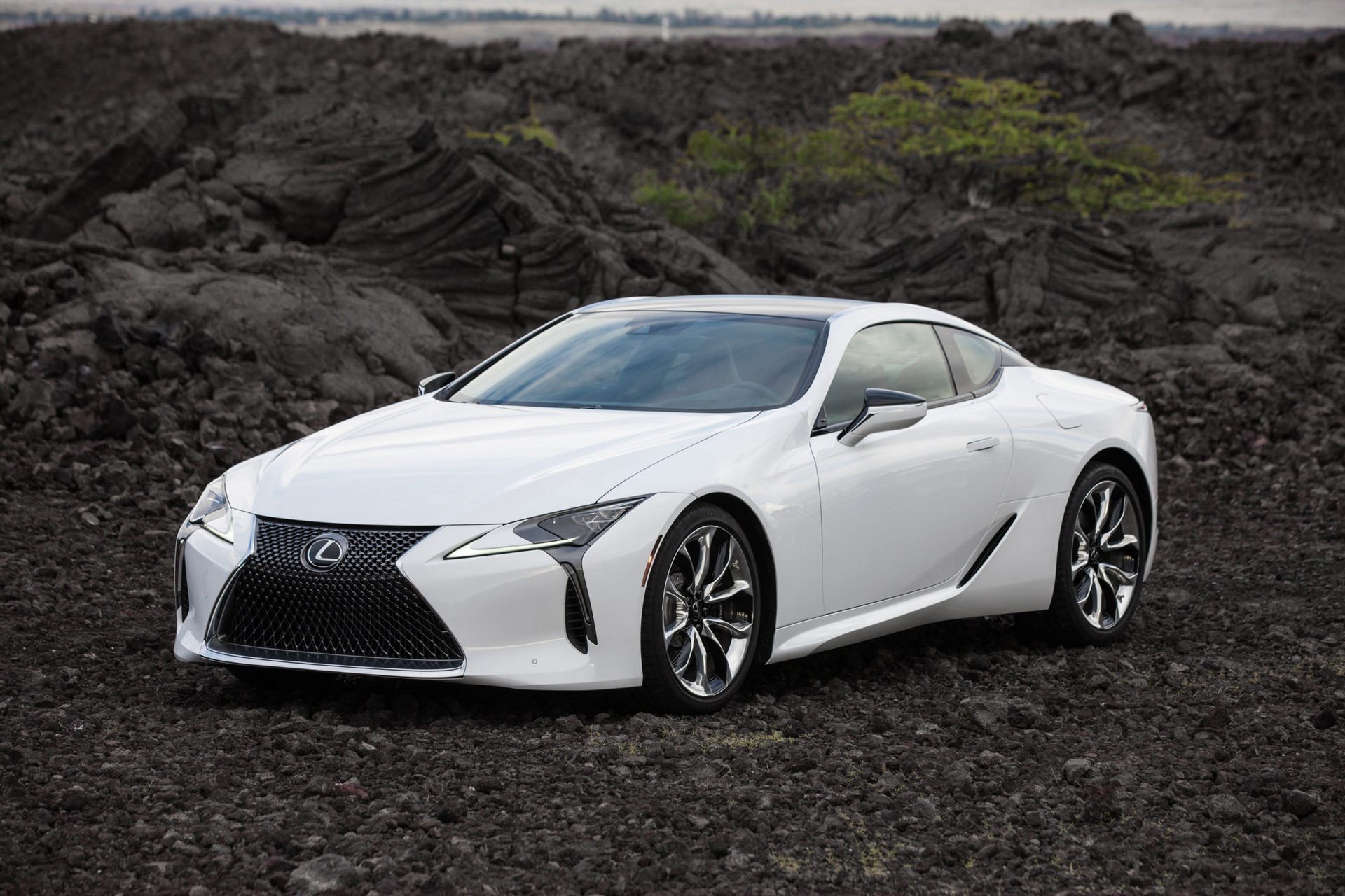 Download 2021 Lexus LC 500 Coupe - Front Three-Quarter HD Wallpaper 1920x1280 #59