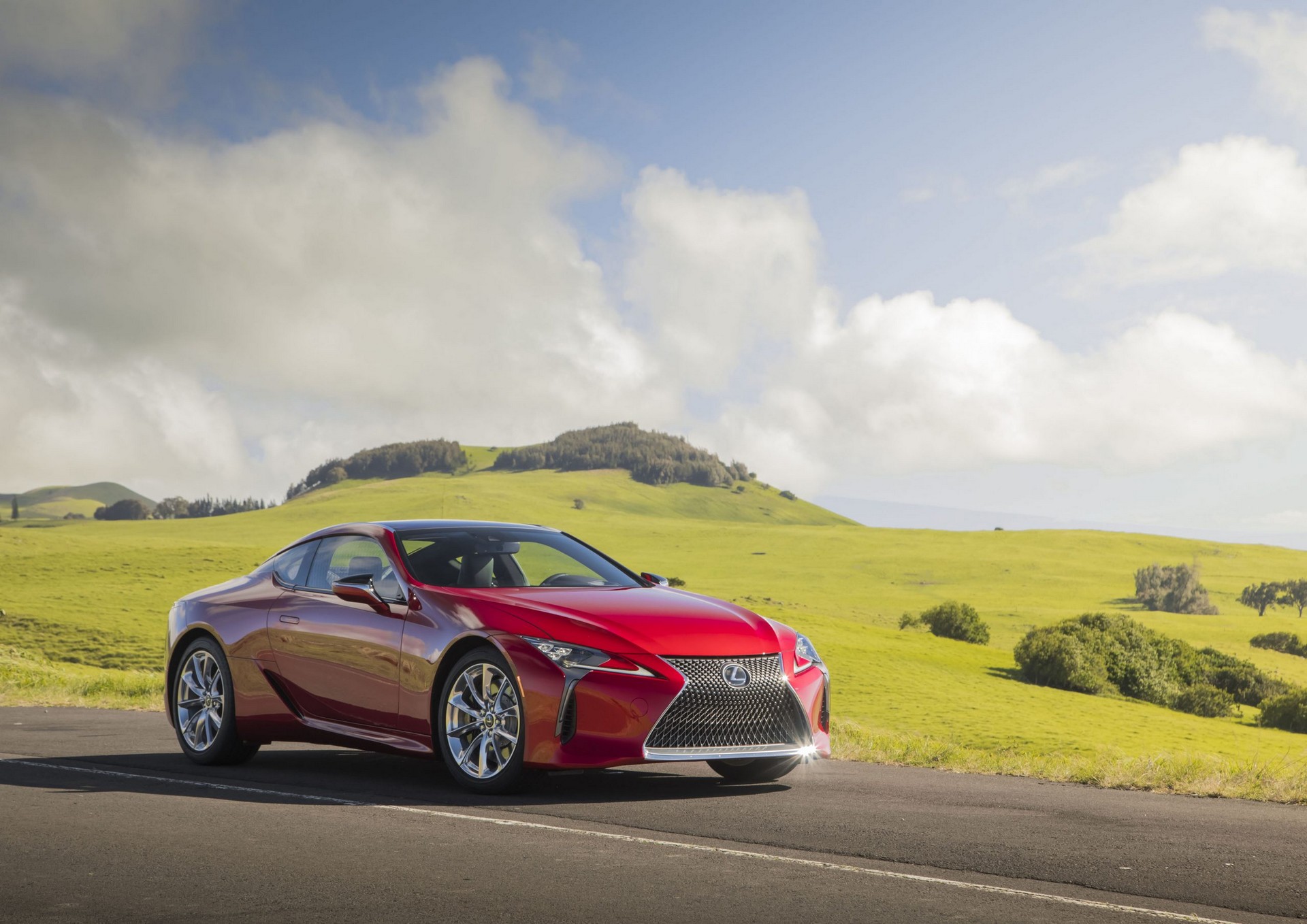 Download 2021 Lexus LC 500 Coupe - Front Three-Quarter HD Wallpaper 1920x1358 #50