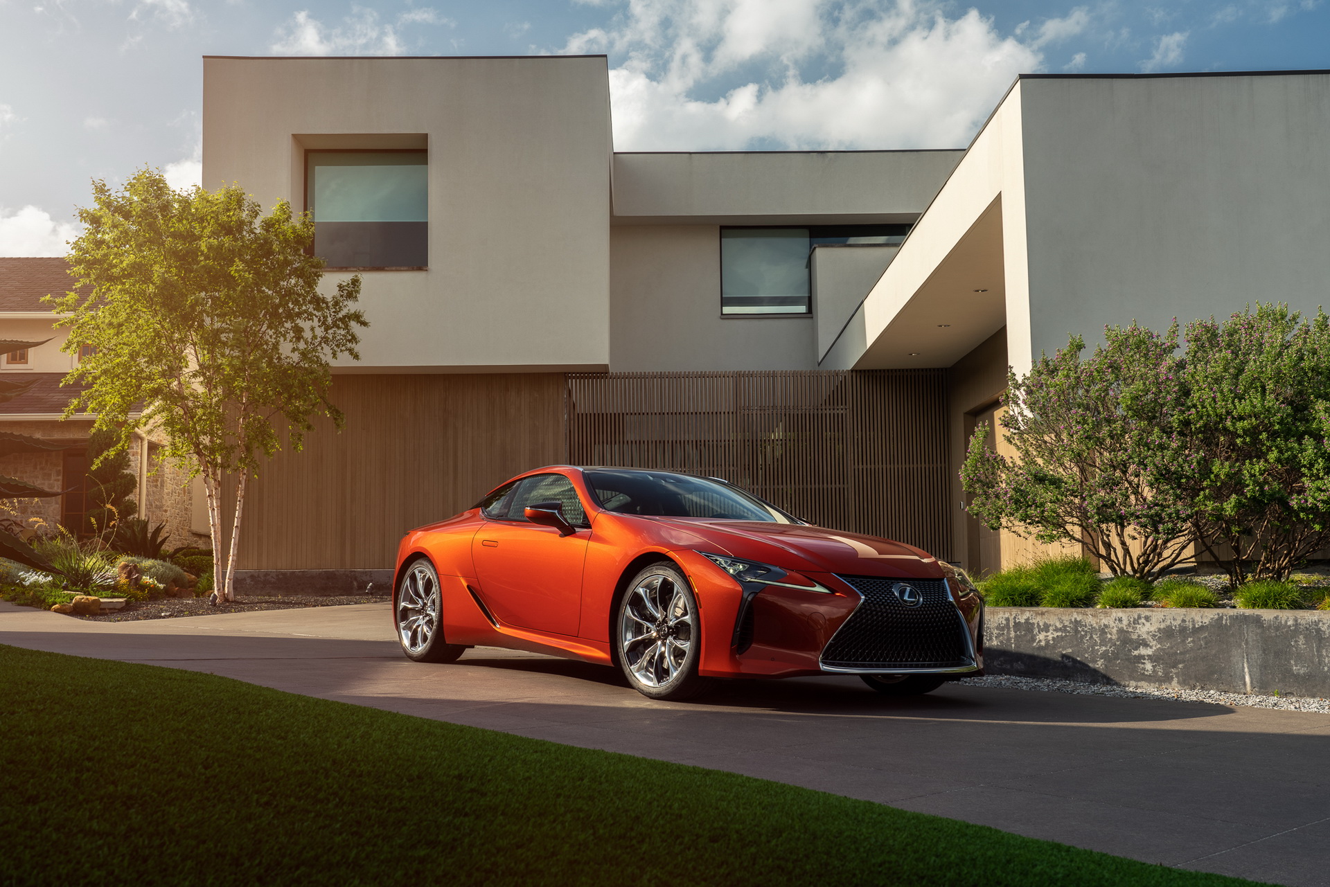Download 2021 Lexus LC 500 Coupe - Front Three-Quarter HD Wallpaper 1920x1281 #2