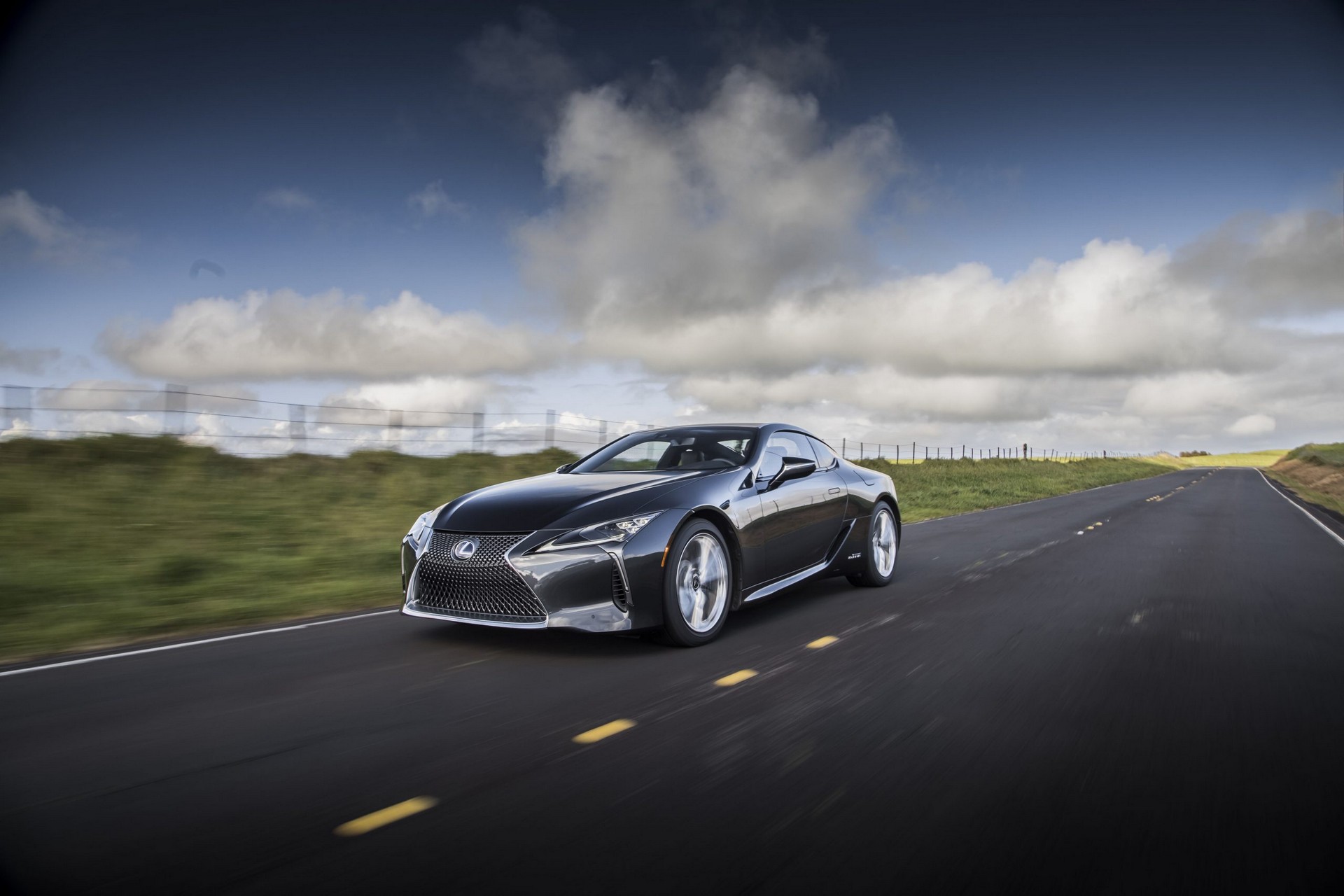 Download 2021 Lexus LC 500 Coupe - Front Three-Quarter HD Wallpaper 1920x1280 #70