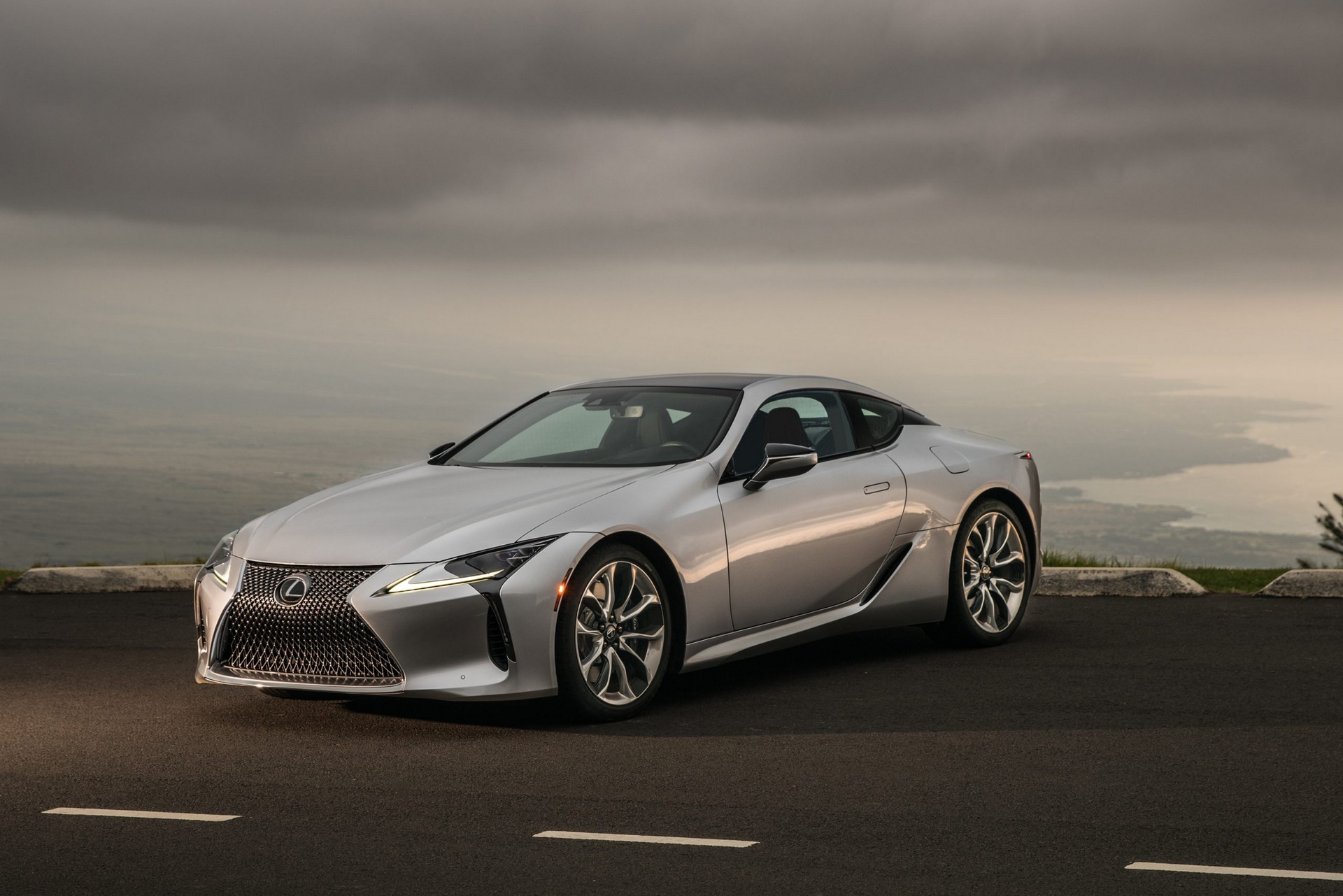 Download 2021 Lexus LC 500 Coupe - Front Three-Quarter HD Wallpaper 1920x1281 #66