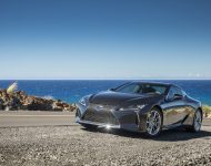 2021 Lexus LC 500 Coupe - Front Three-Quarter Wallpaper 190x150