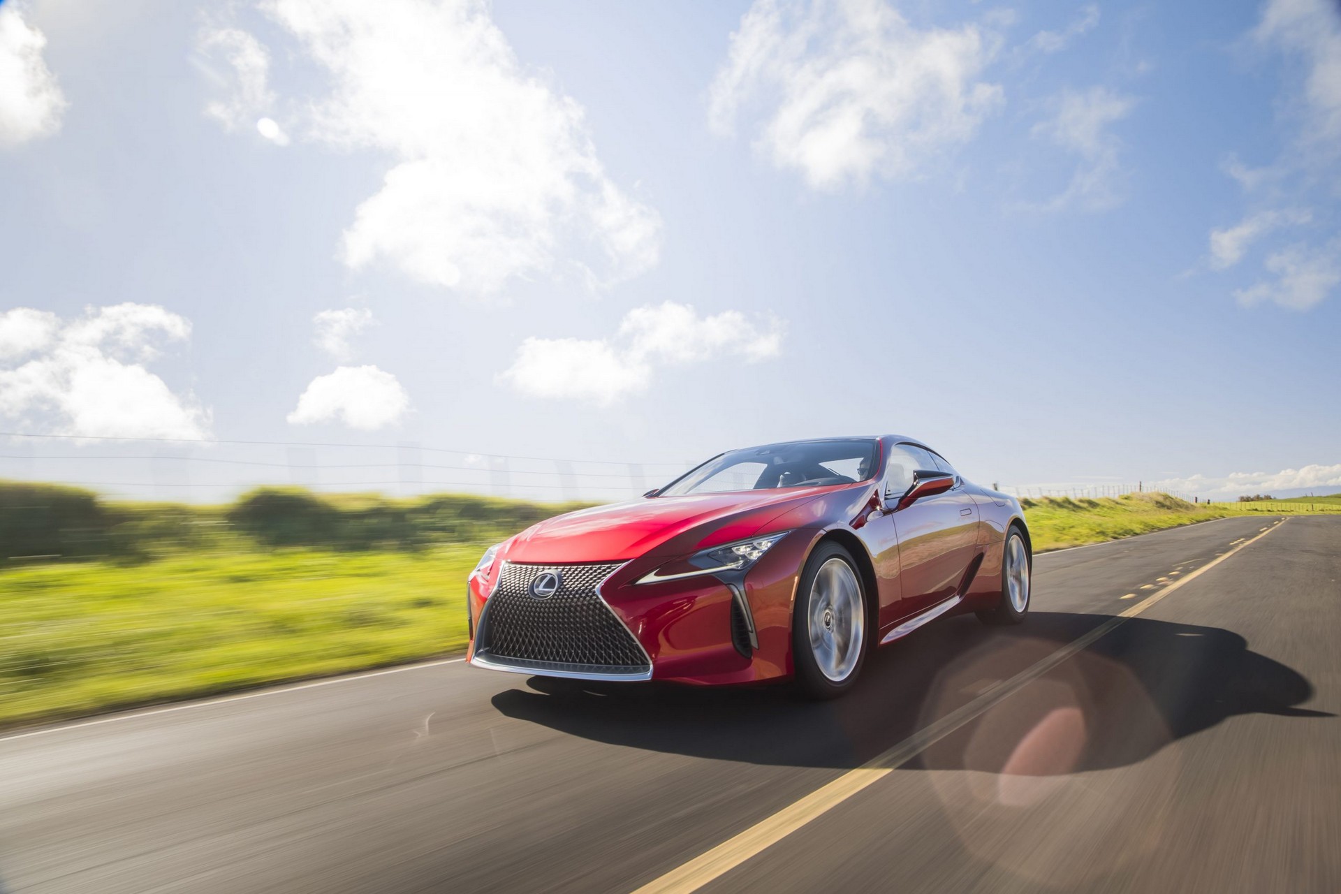 Download 2021 Lexus LC 500 Coupe - Front Three-Quarter HD Wallpaper 1920x1280 #51