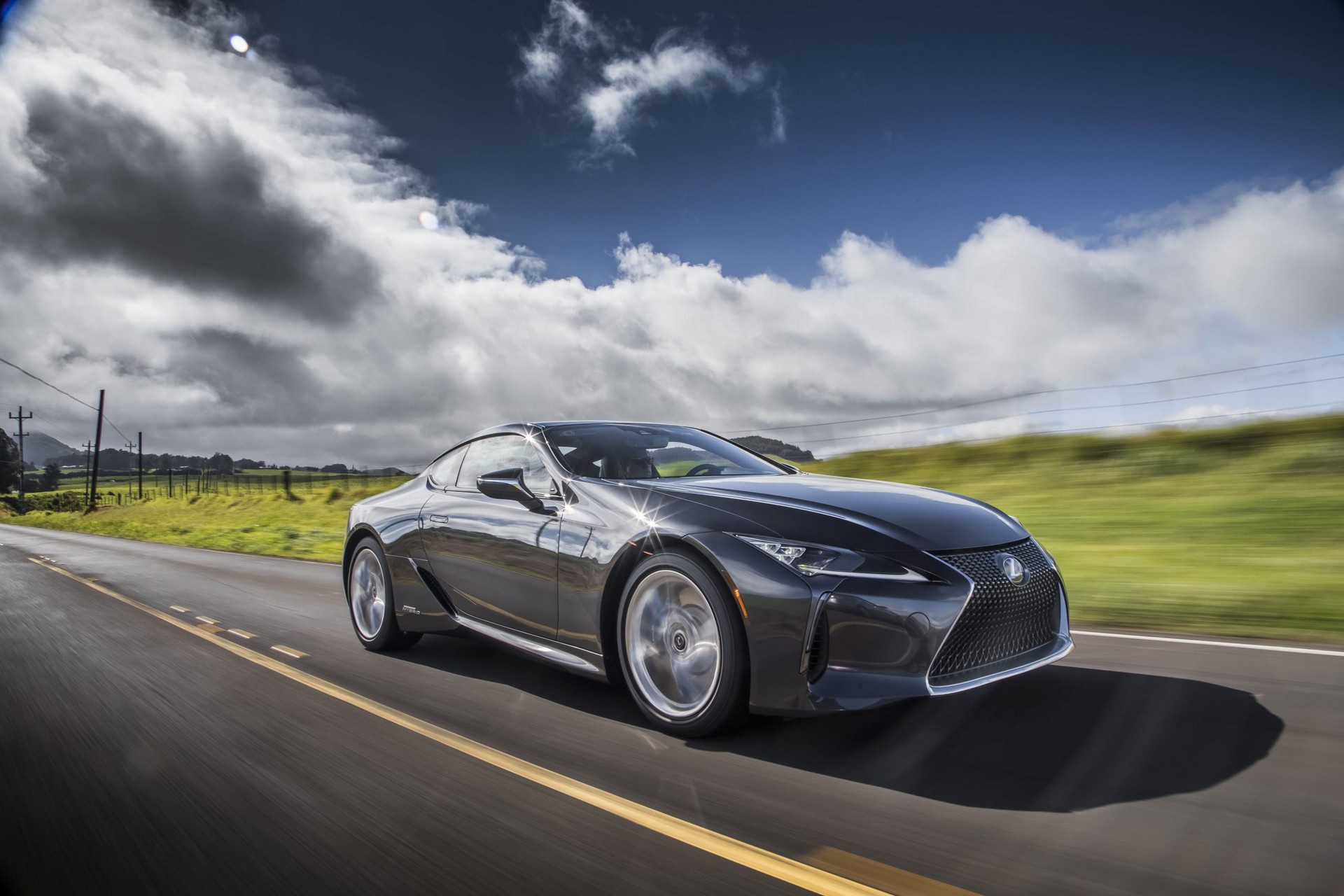Download 2021 Lexus LC 500 Coupe - Front Three-Quarter HD Wallpaper 1920x1280 #71