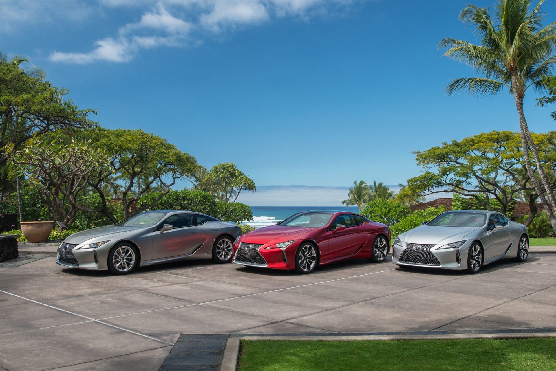 Download 2021 Lexus LC 500 Coupe - Front Three-Quarter HD Wallpaper 1920x1282 #60