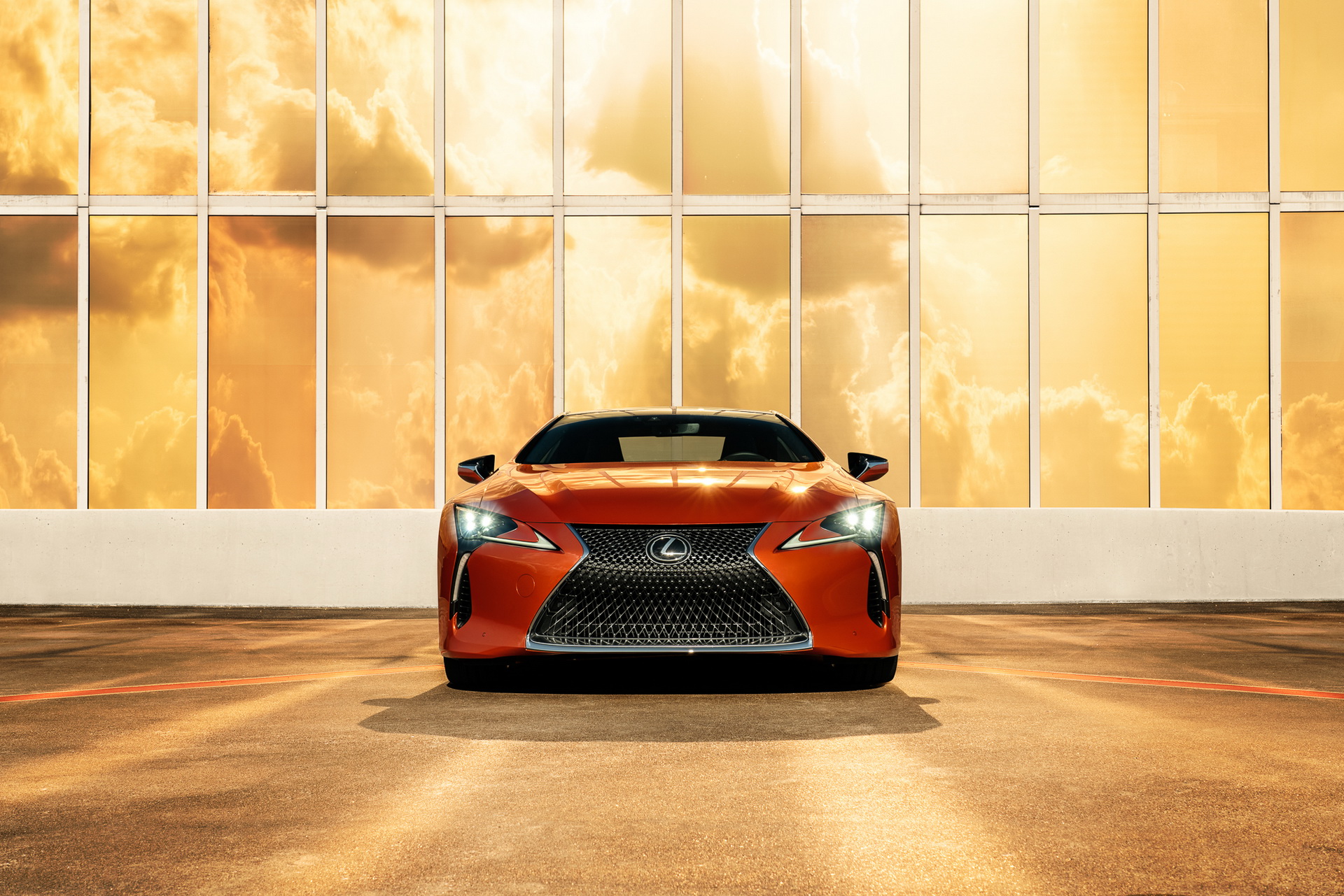 Download 2021 Lexus LC 500 Coupe - Front HD Wallpaper 1920x1281 #8