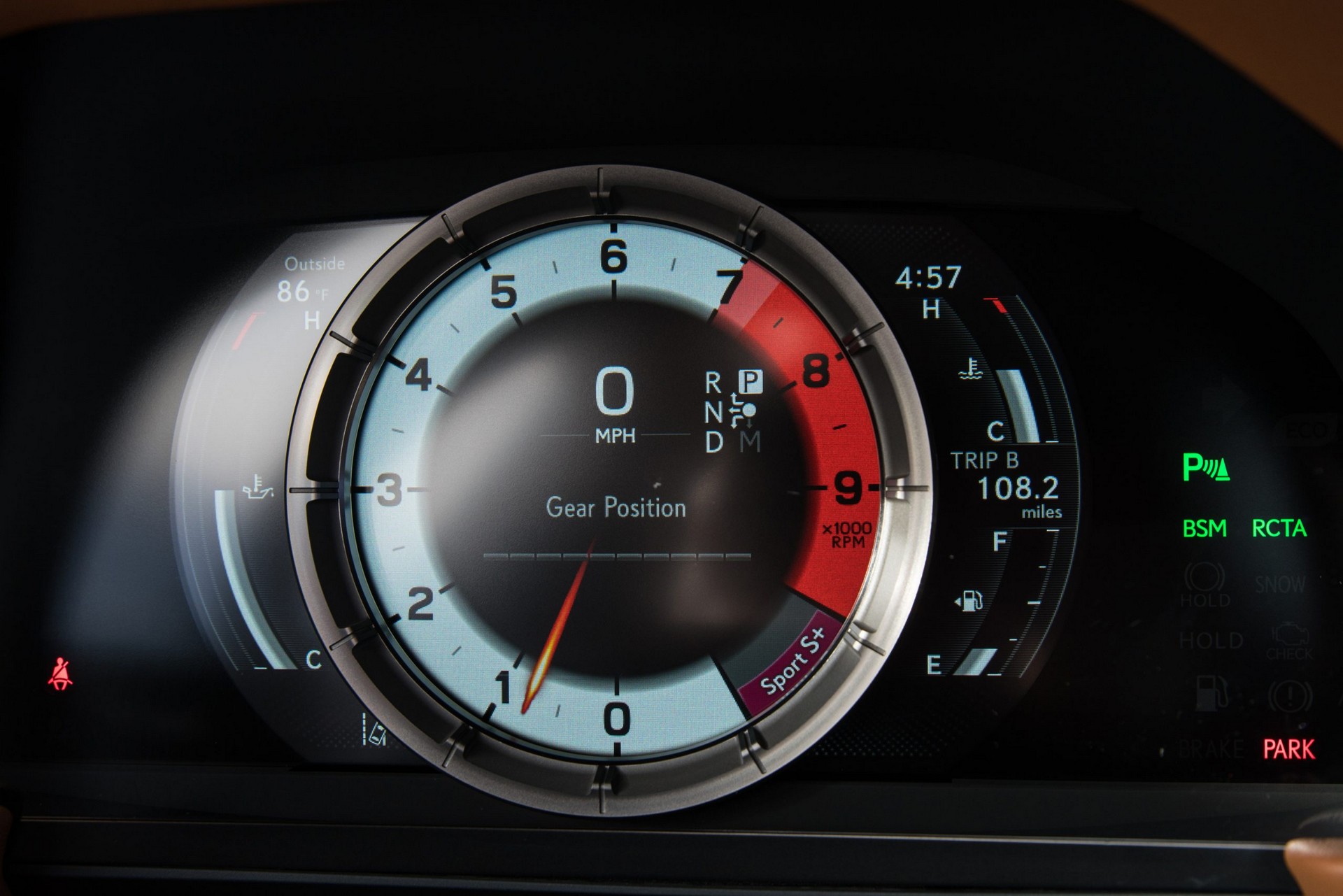 Download 2021 Lexus LC 500 Coupe - Instrument Cluster HD Wallpaper 1920x1281 #94