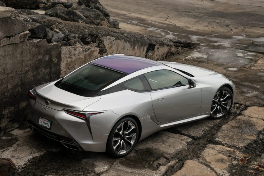 2021 Lexus LC 500 Coupe - Rear Three-Quarter Wallpaper 850x567 #61