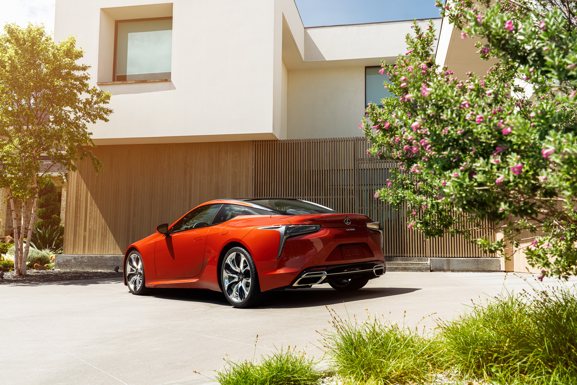 Download 2021 Lexus LC 500 Coupe - Rear Three-Quarter HD Wallpaper 1920x1281 #4
