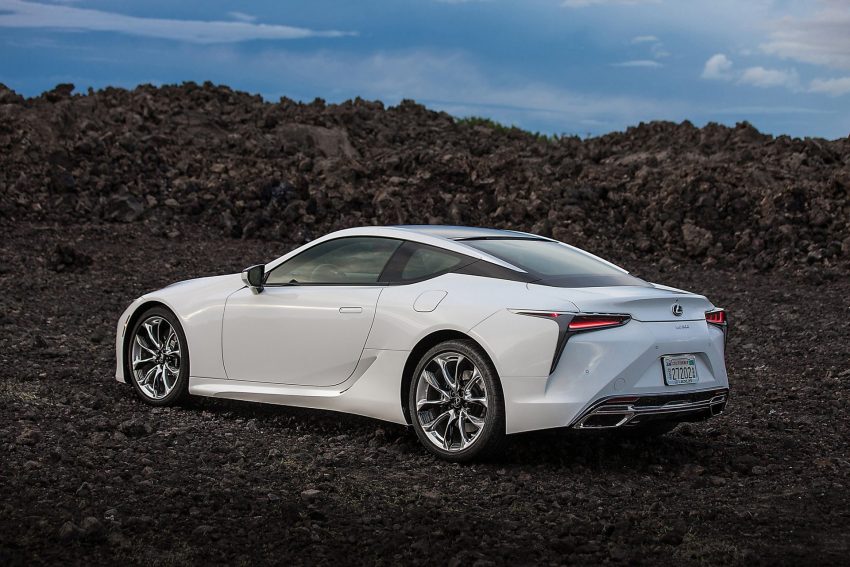 2021 Lexus LC 500 Coupe - Rear Three-Quarter Wallpaper 850x567 #62