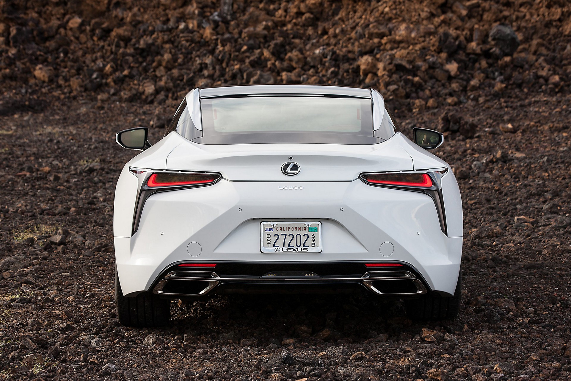 Download 2021 Lexus LC 500 Coupe - Rear HD Wallpaper 1920x1280 #63