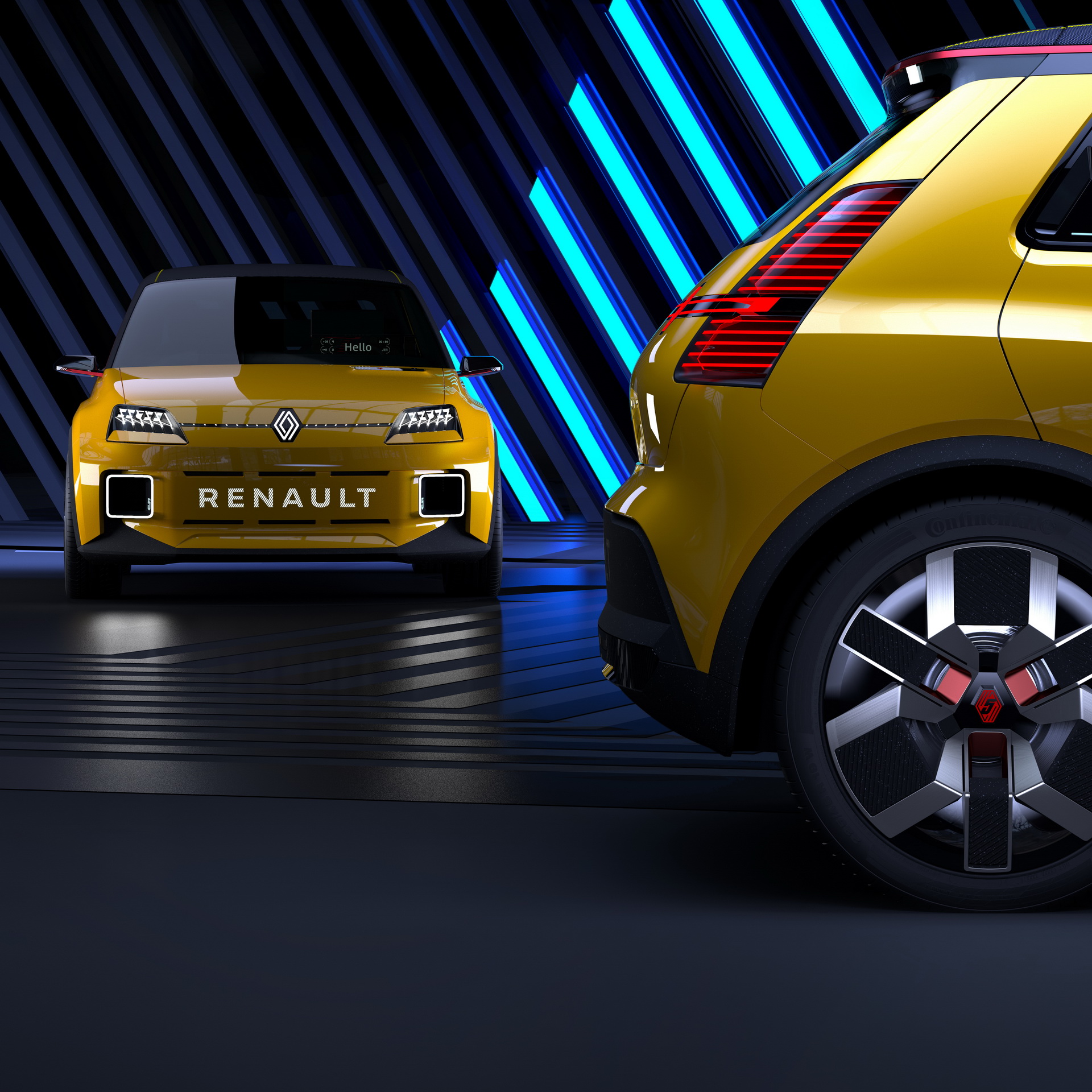 Download 2021 Renault 5 Prototype - Detail HD Wallpaper 1920x1920 #20