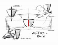 2021 Touring Superleggera Aero 3 - Design Sketch Wallpaper 190x150
