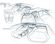 2021 Touring Superleggera Aero 3 - Design Sketch Wallpaper 190x150