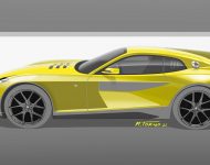 2021 Touring Superleggera Aero 3 - Design Sketch Wallpaper 190x150