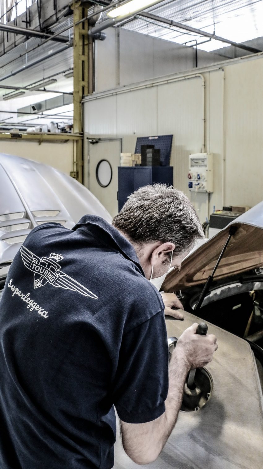 2021 Touring Superleggera Aero 3 - Making Of Phone Wallpaper 850x1514 #83