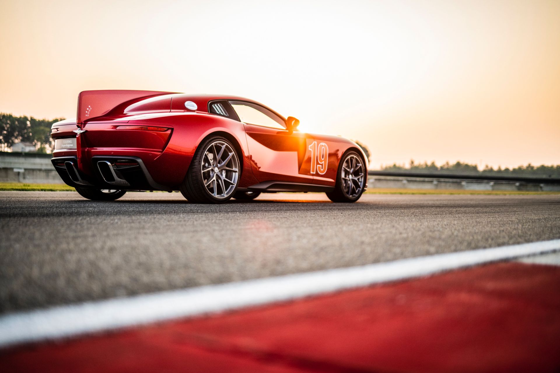 Download 2021 Touring Superleggera Aero 3 - Rear Three-Quarter HD Wallpaper 1920x1279 #24