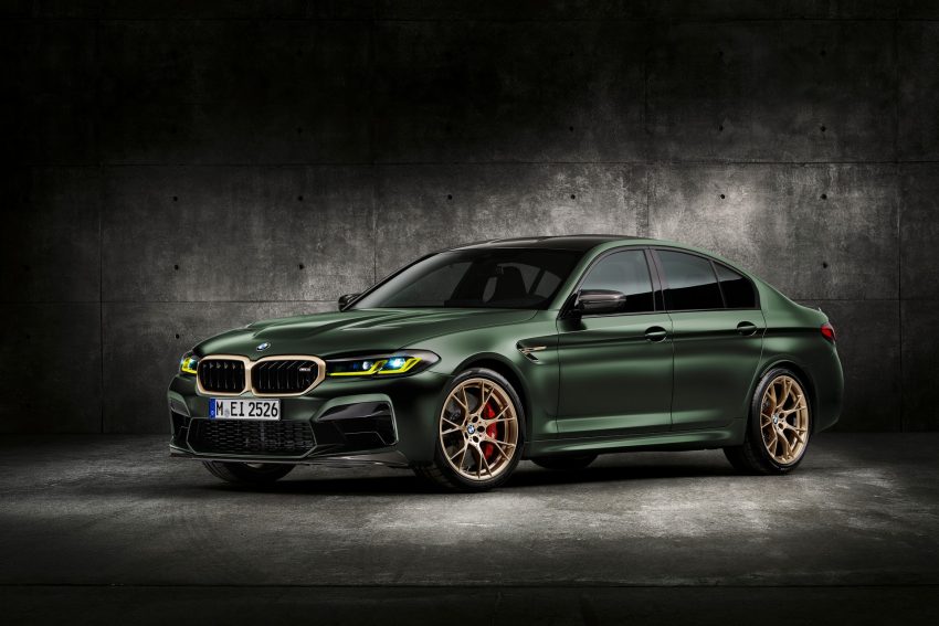 2022 BMW M5 CS - Front Three-Quarter Wallpaper 850x567 #96