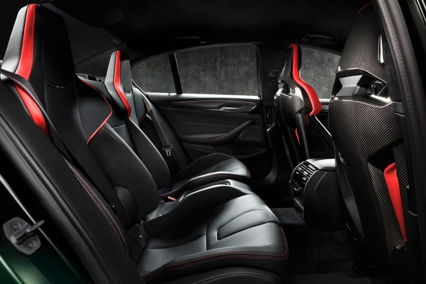 2022 BMW M5 CS - Interior, Rear Seats Wallpaper 850x567 #123