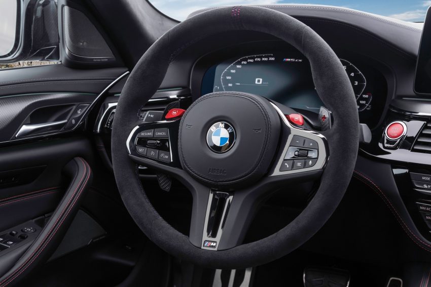 2022 BMW M5 CS - Interior, Steering Wheel Wallpaper 850x567 #84
