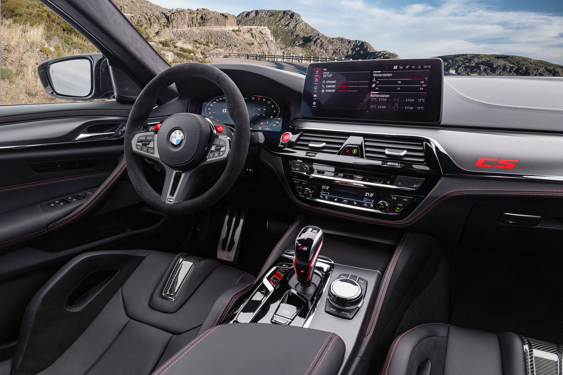 Download 2022 BMW M5 CS - Interior HD Wallpaper 1920x1280 #93