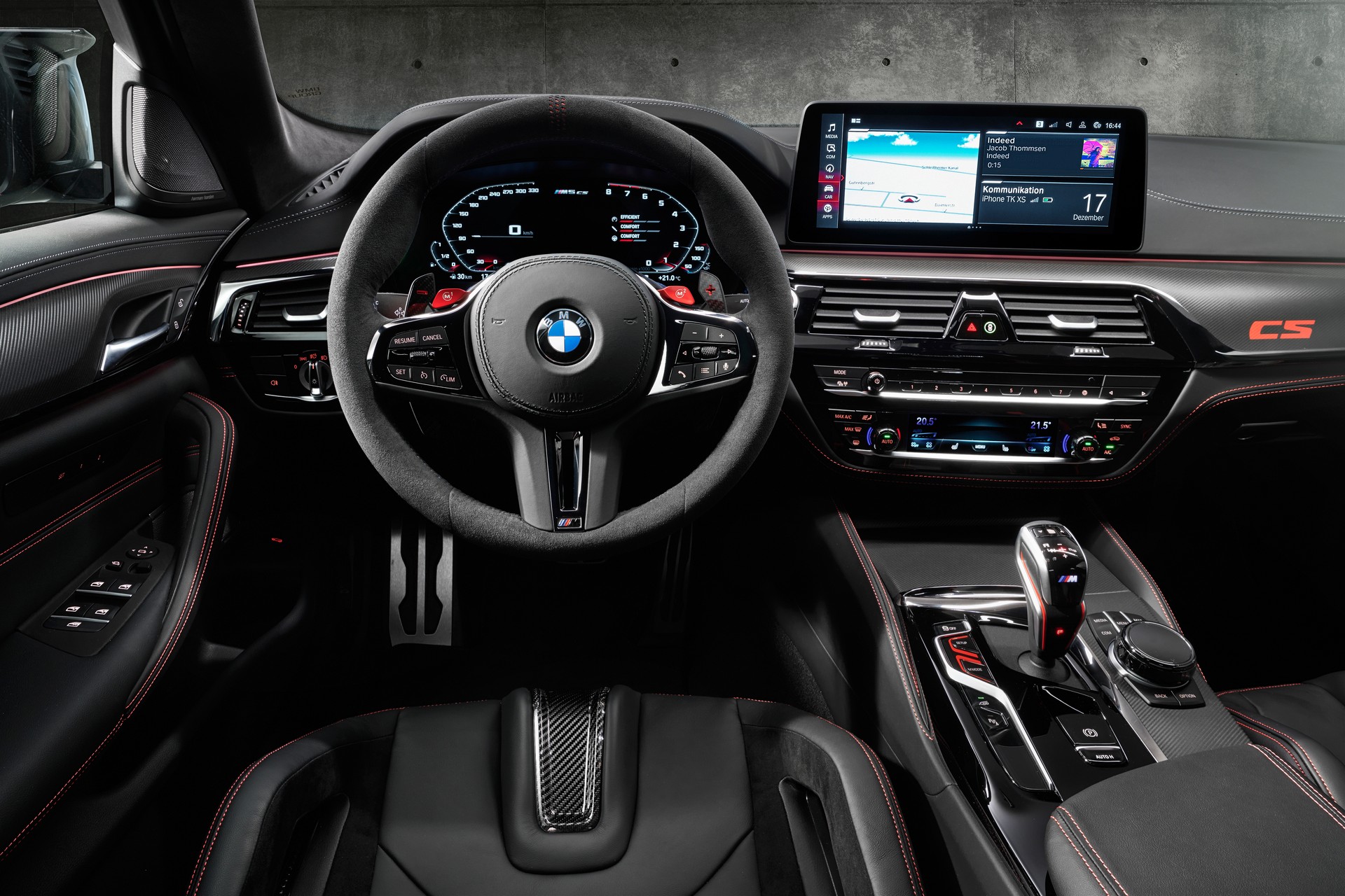 Download 2022 BMW M5 CS - Interior HD Wallpaper 1920x1280 #119
