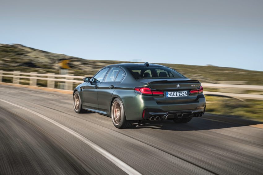 2022 BMW M5 CS - Rear Three-Quarter Wallpaper 850x567 #16