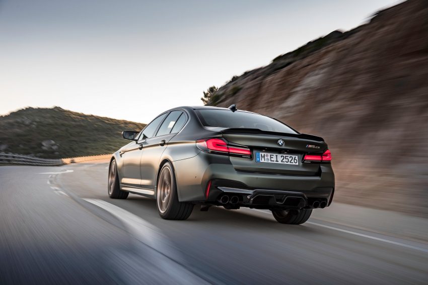 2022 BMW M5 CS - Rear Three-Quarter Wallpaper 850x567 #28