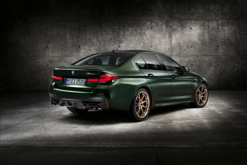 2022 BMW M5 CS - Rear Three-Quarter Wallpaper 850x567 #100