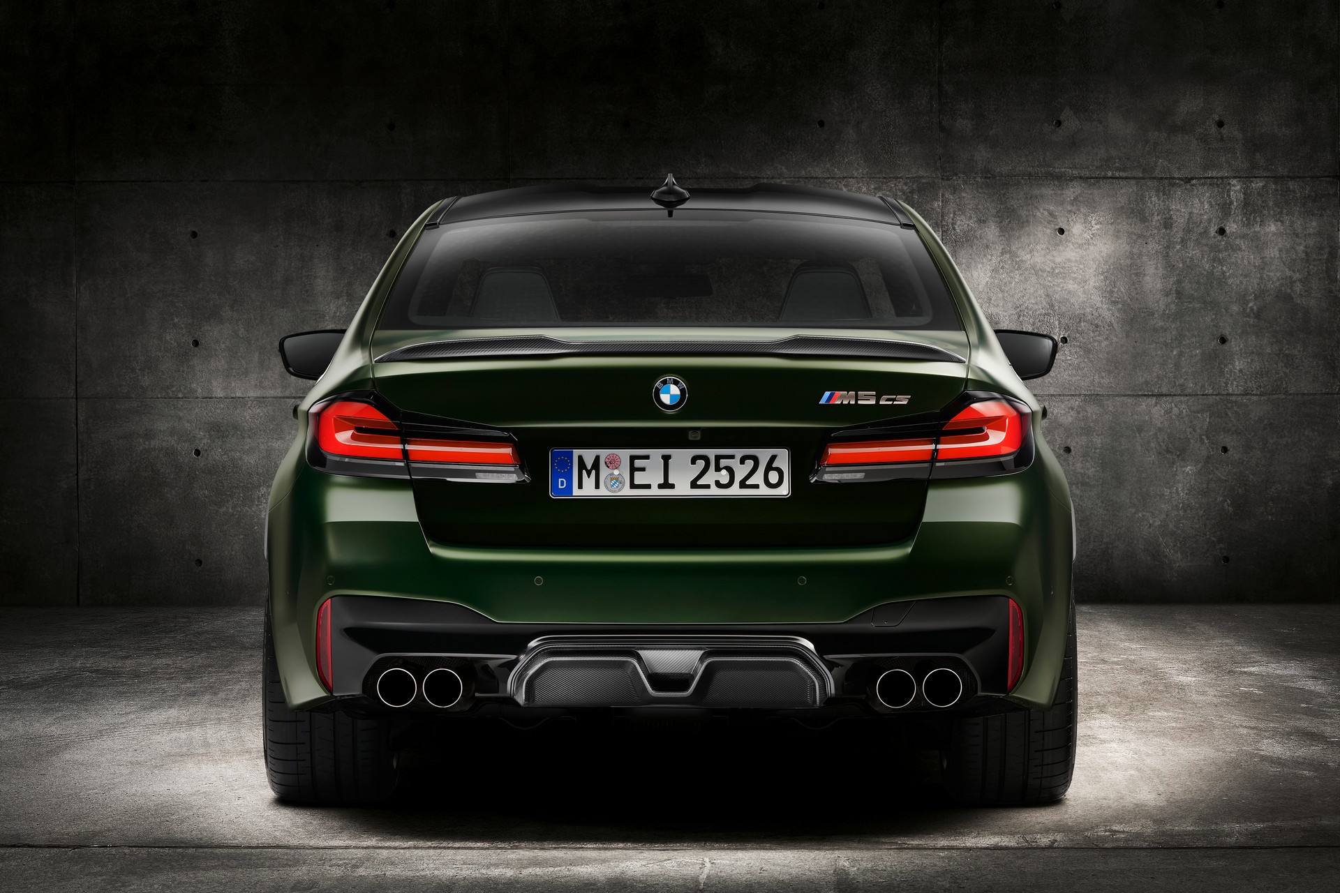 Download 2022 BMW M5 CS - Rear HD Wallpaper 1920x1280 #101