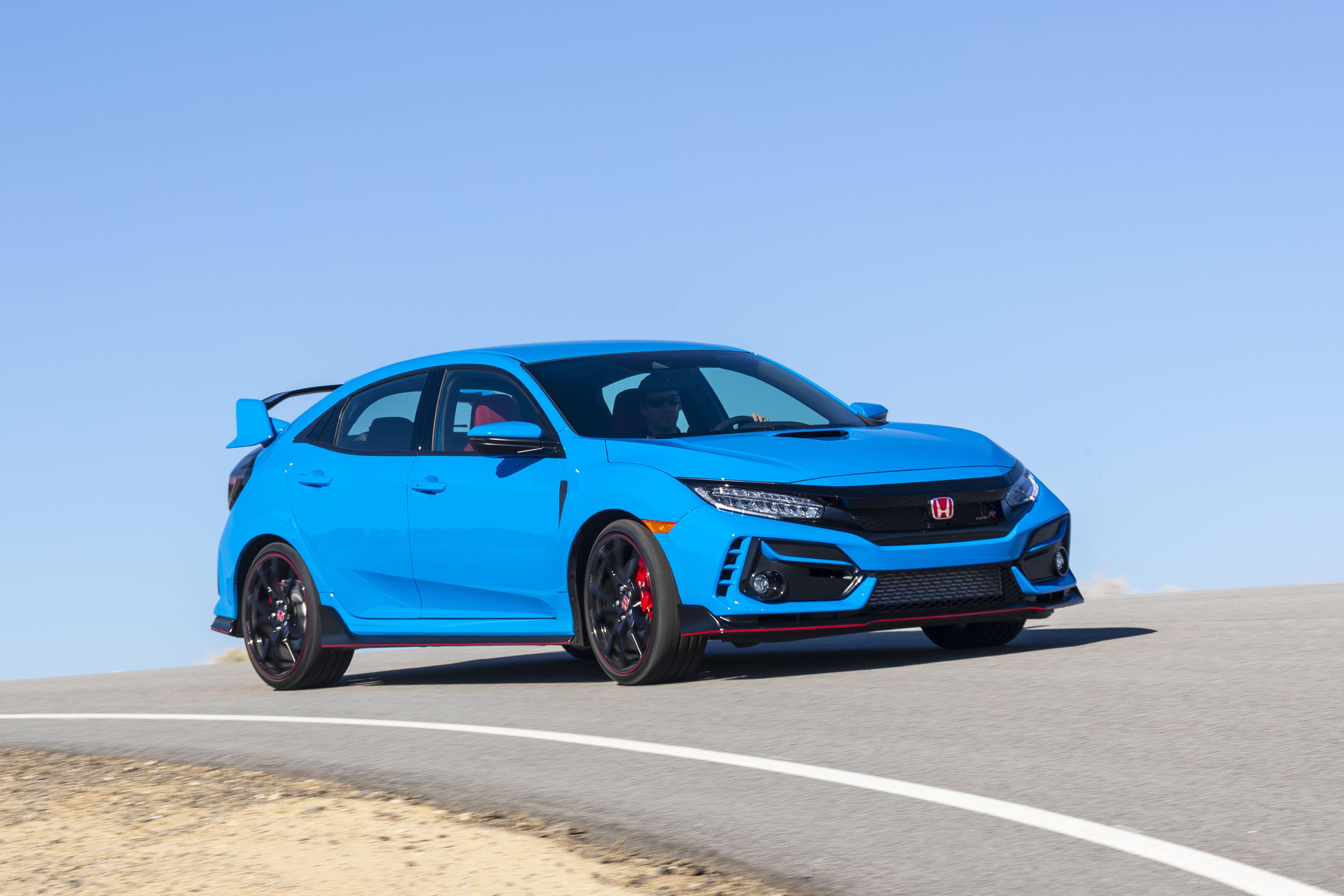 Download 2020 Honda Civic Type R - Front Three-Quarter HD Wallpaper 5000x3333 #2