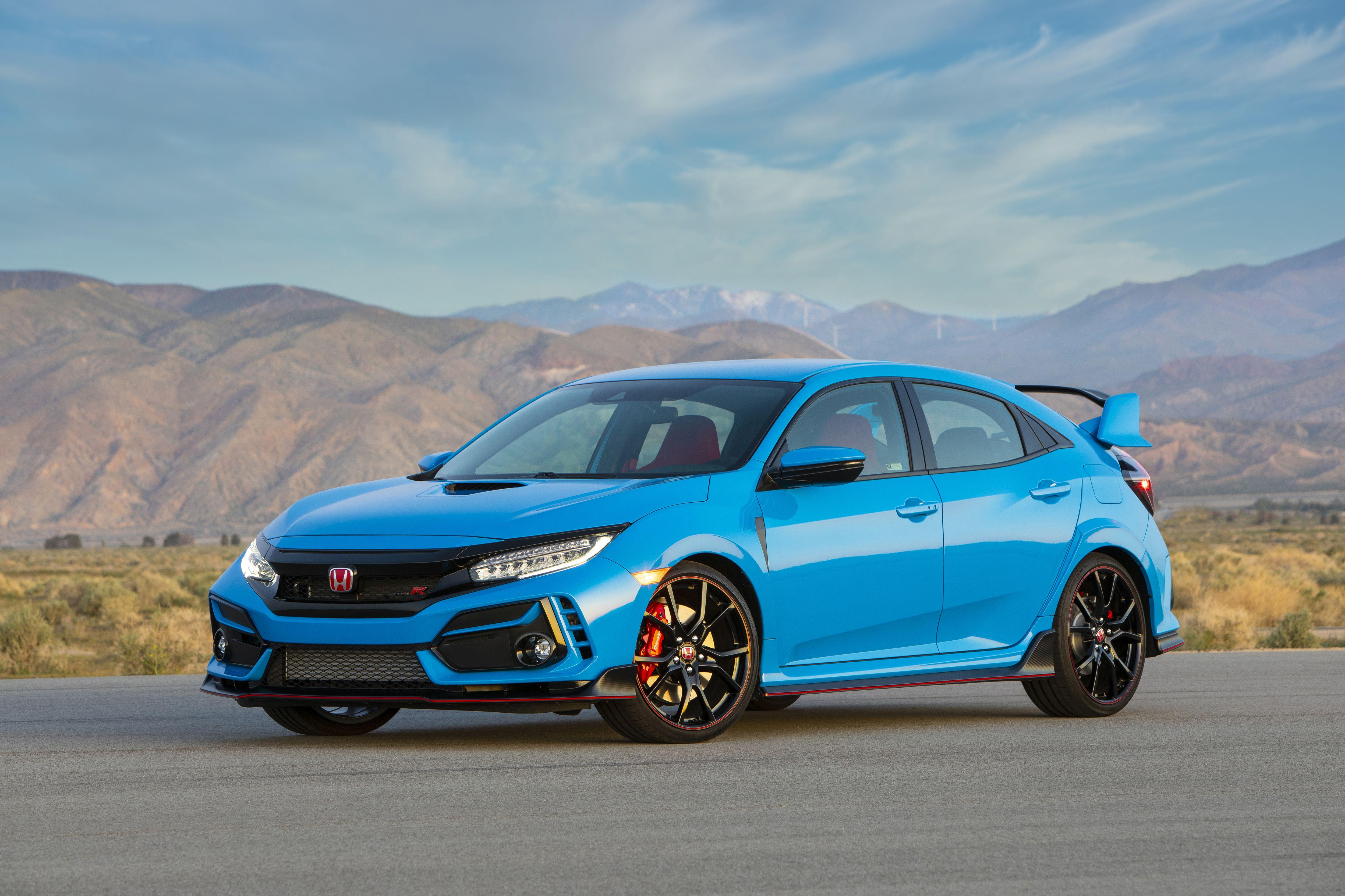 Download 2020 Honda Civic Type R - Front Three-Quarter HD Wallpaper 5000x3333 #64