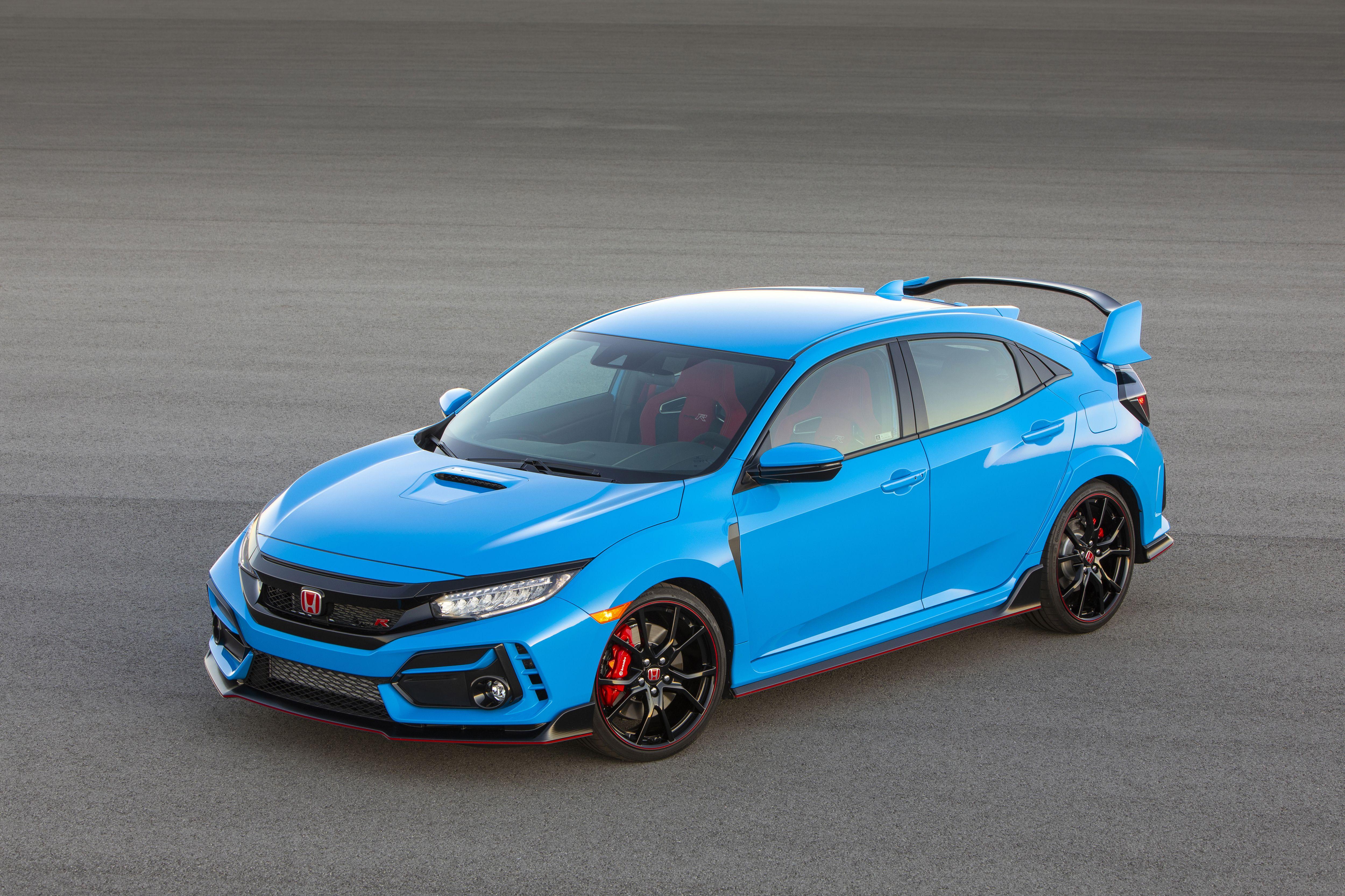 Download 2020 Honda Civic Type R - Front Three-Quarter HD Wallpaper 5000x3333 #65