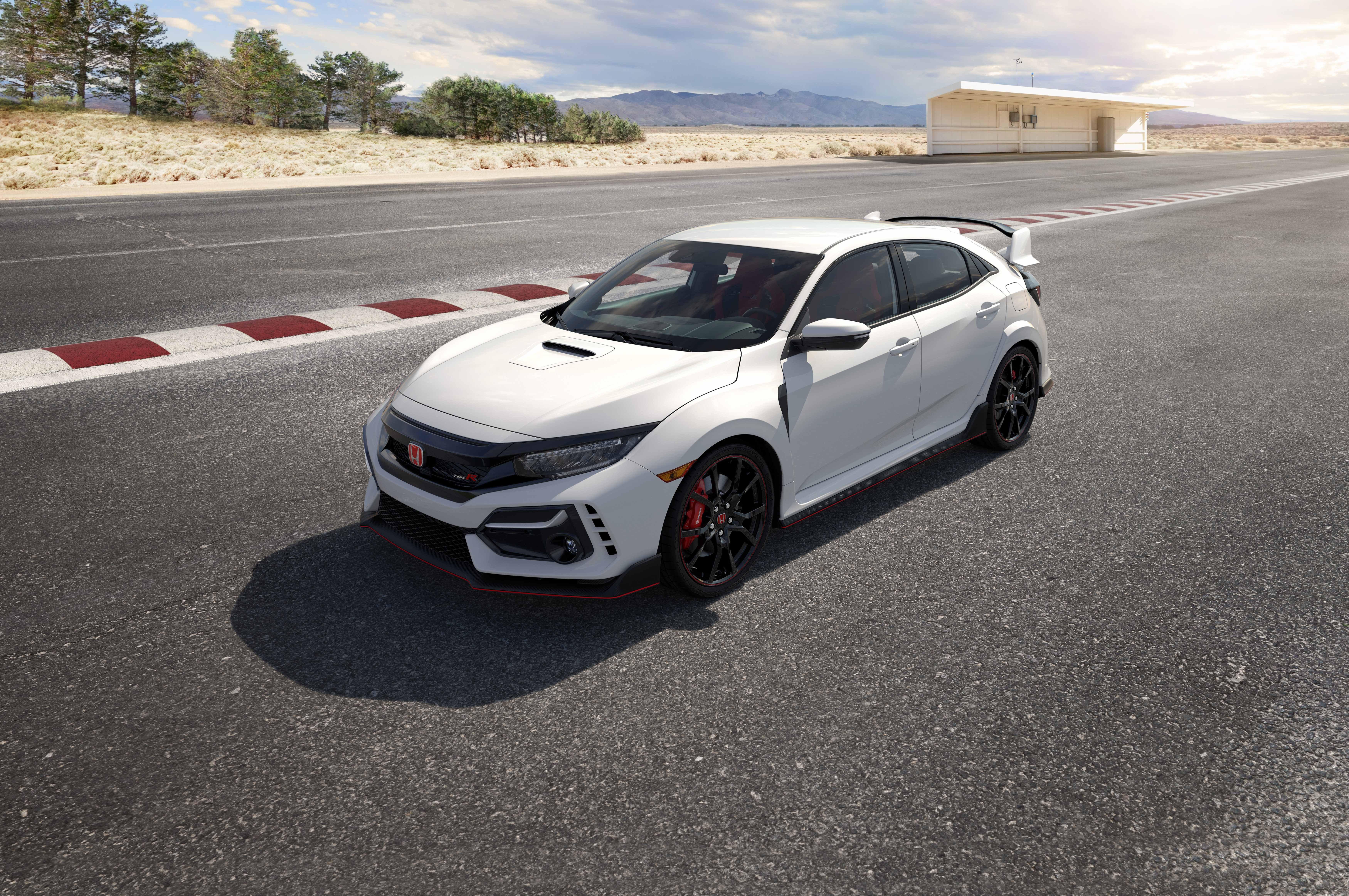 Download 2020 Honda Civic Type R - Front Three-Quarter HD Wallpaper 7000x4650 #60