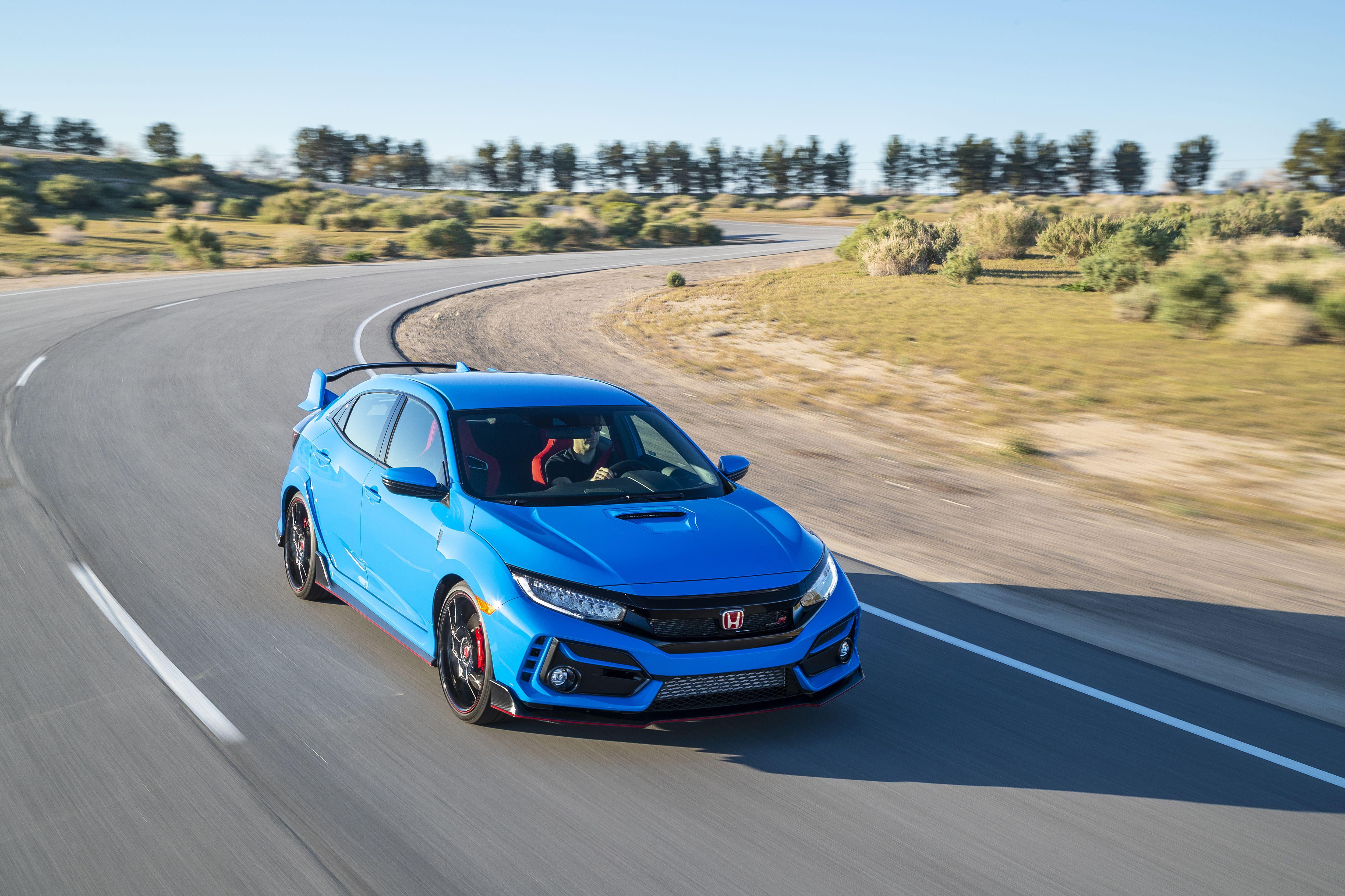 Download 2020 Honda Civic Type R - Front Three-Quarter HD Wallpaper 5000x3333 #4