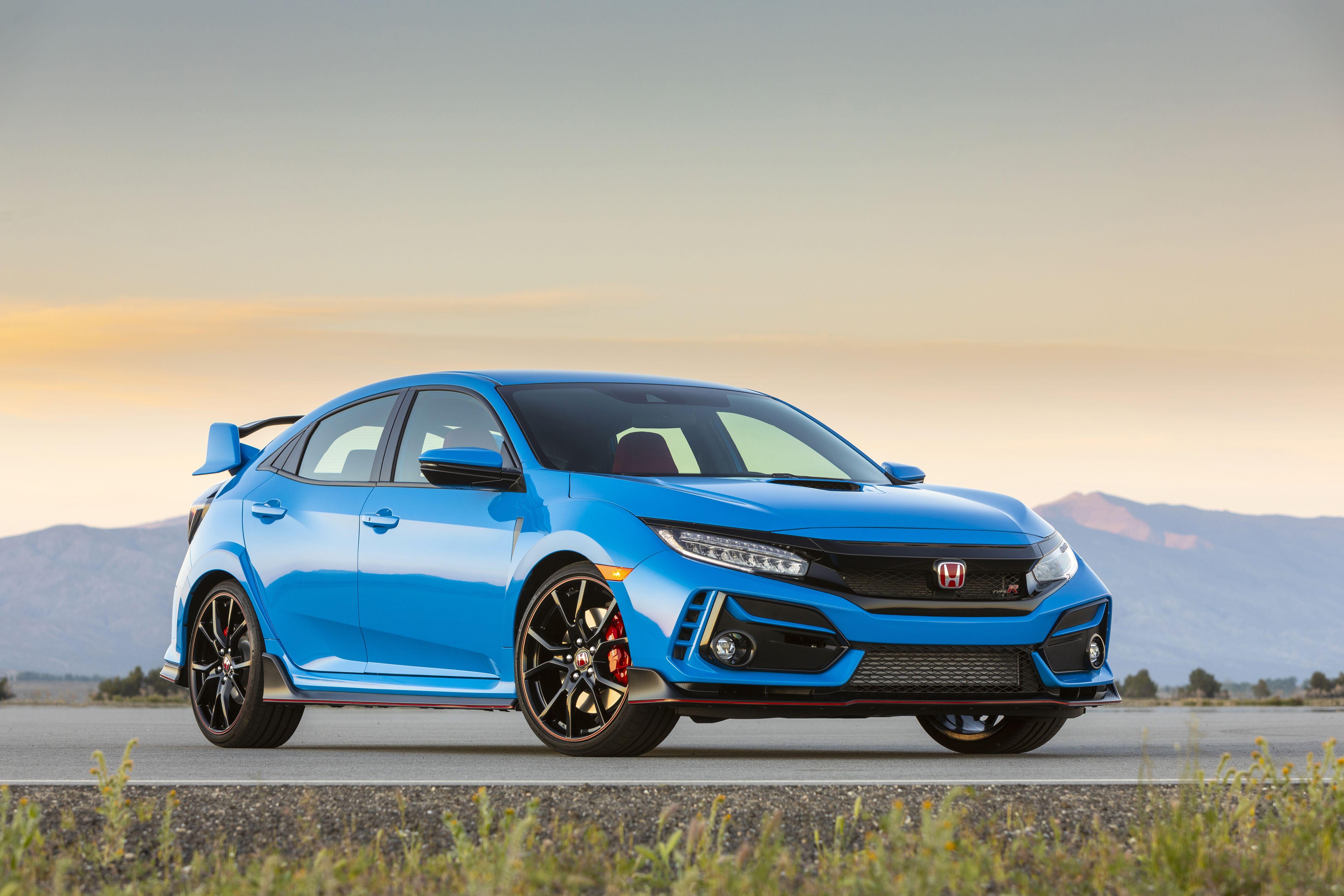 Download 2020 Honda Civic Type R - Front Three-Quarter HD Wallpaper 5000x3333 #67