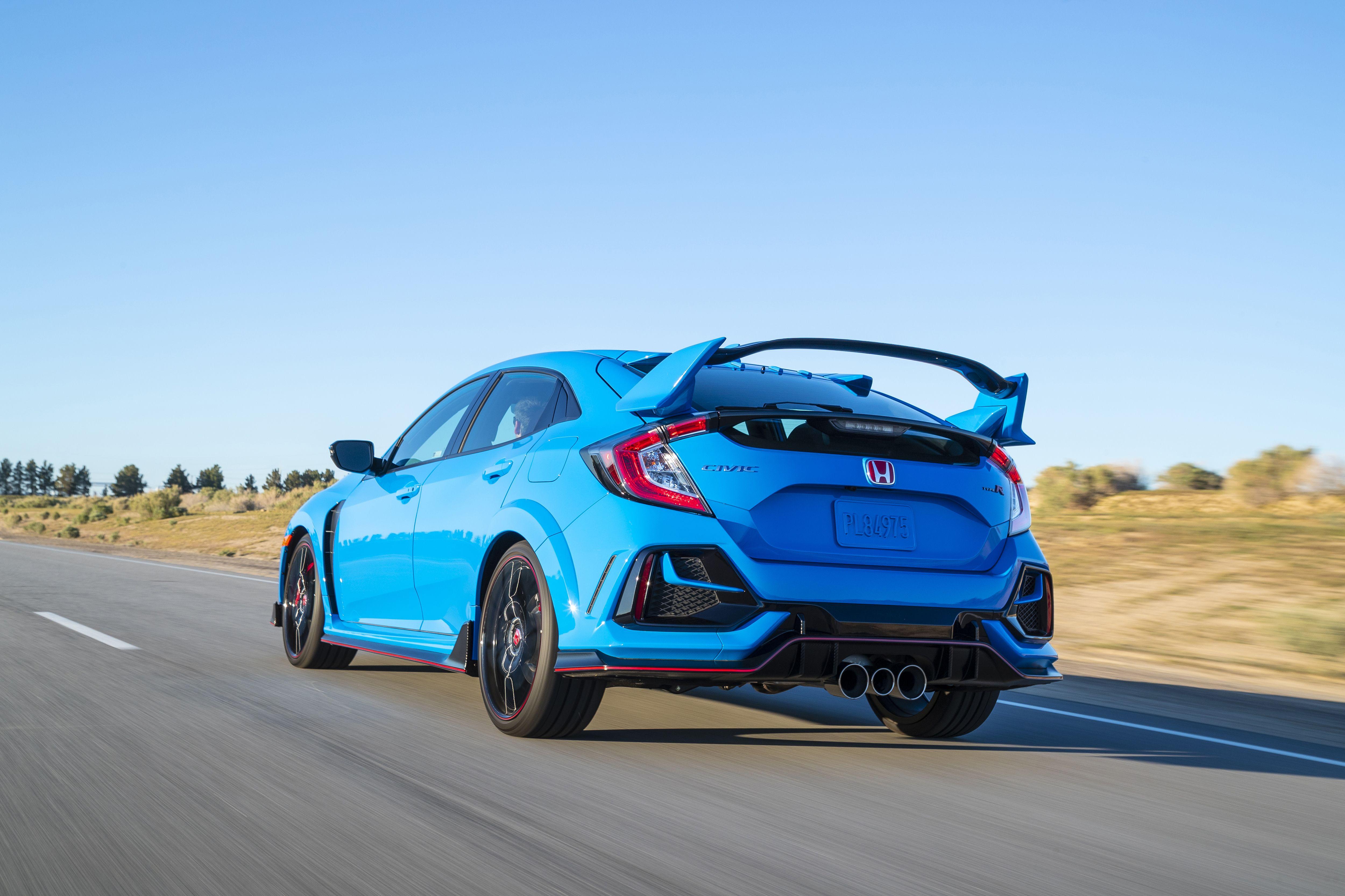 Download 2020 Honda Civic Type R - Rear Three-Quarter HD Wallpaper 5000x3333 #58