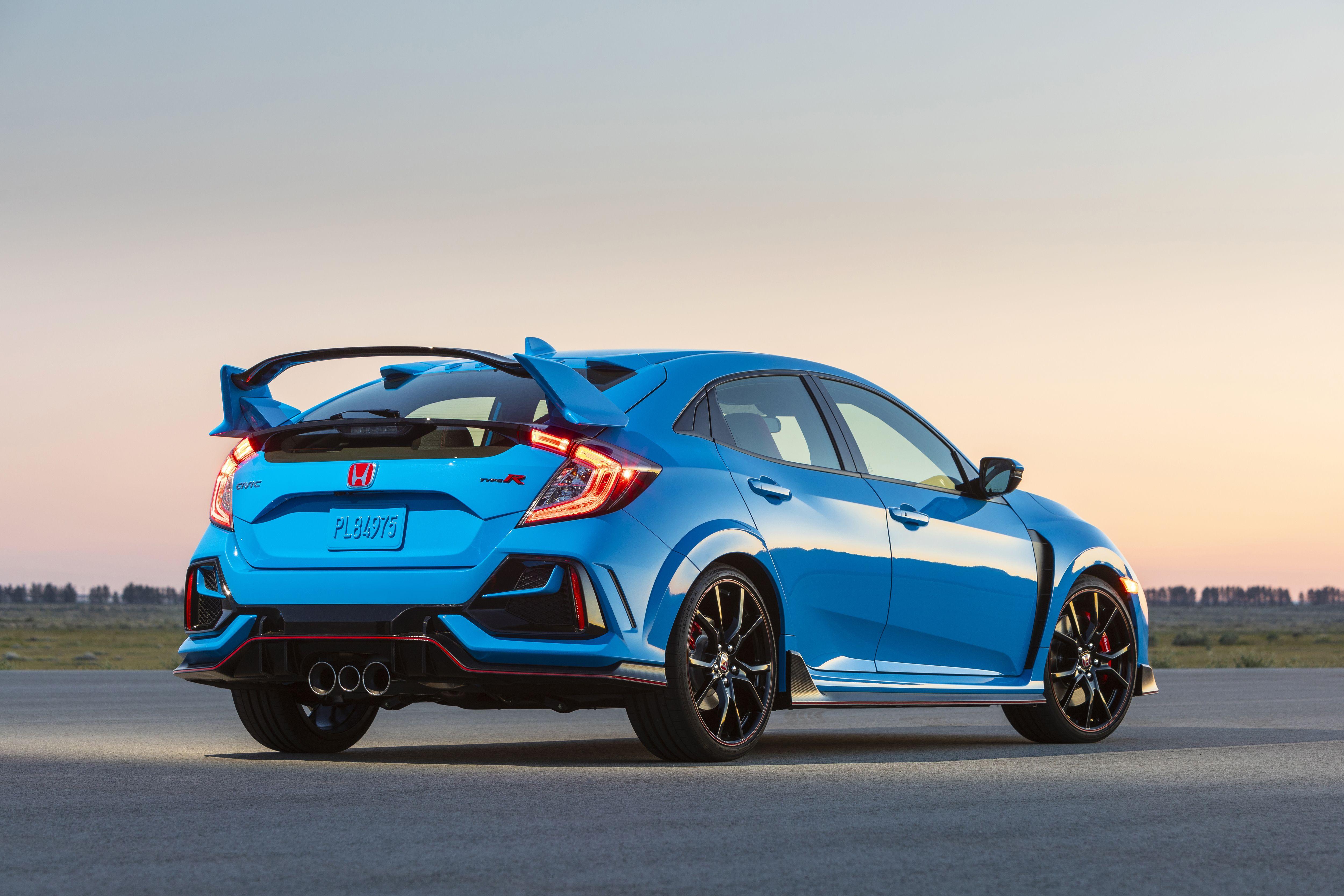Download 2020 Honda Civic Type R - Rear Three-Quarter HD Wallpaper 5000x3333 #70