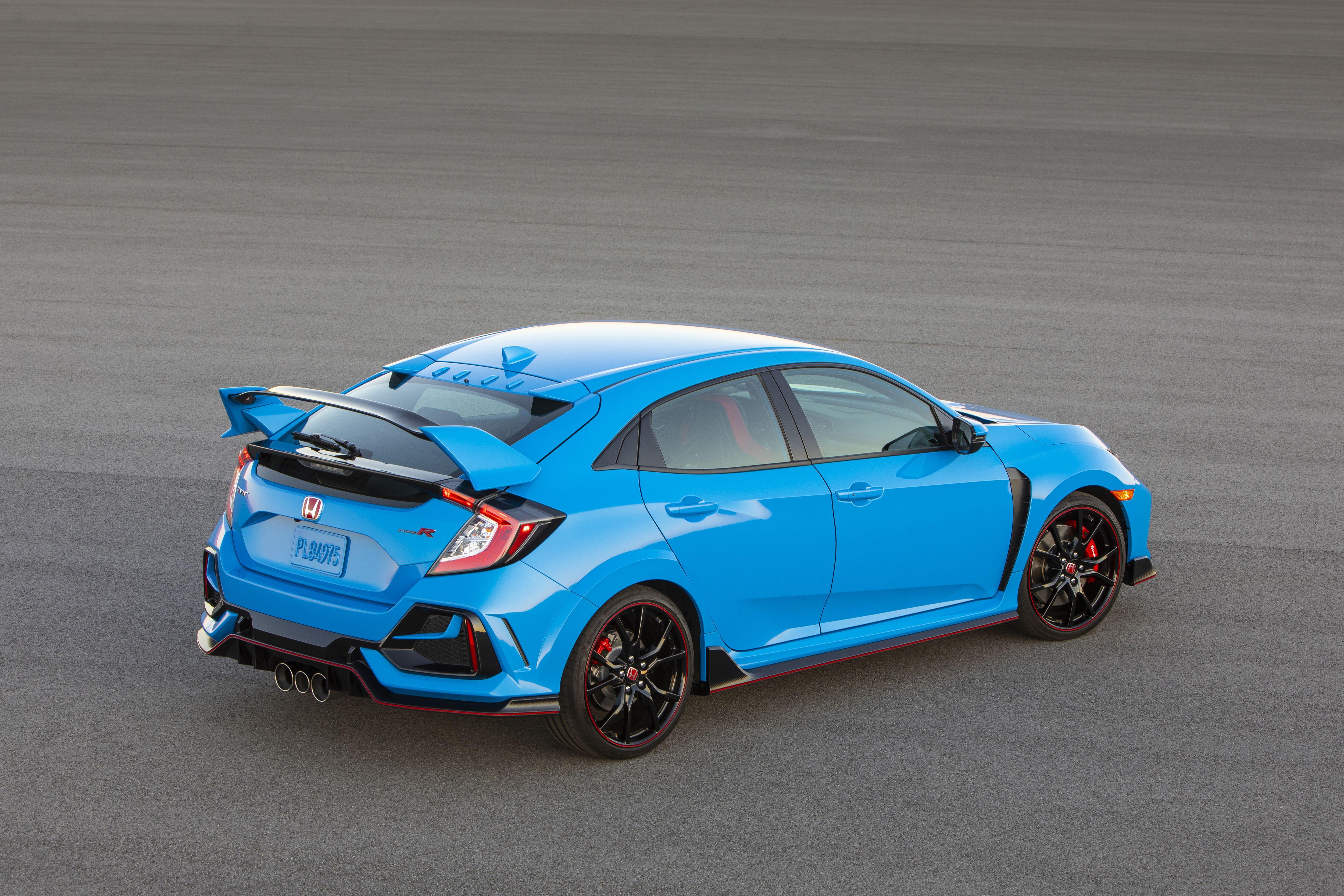 Download 2020 Honda Civic Type R - Rear Three-Quarter HD Wallpaper 5000x3333 #71