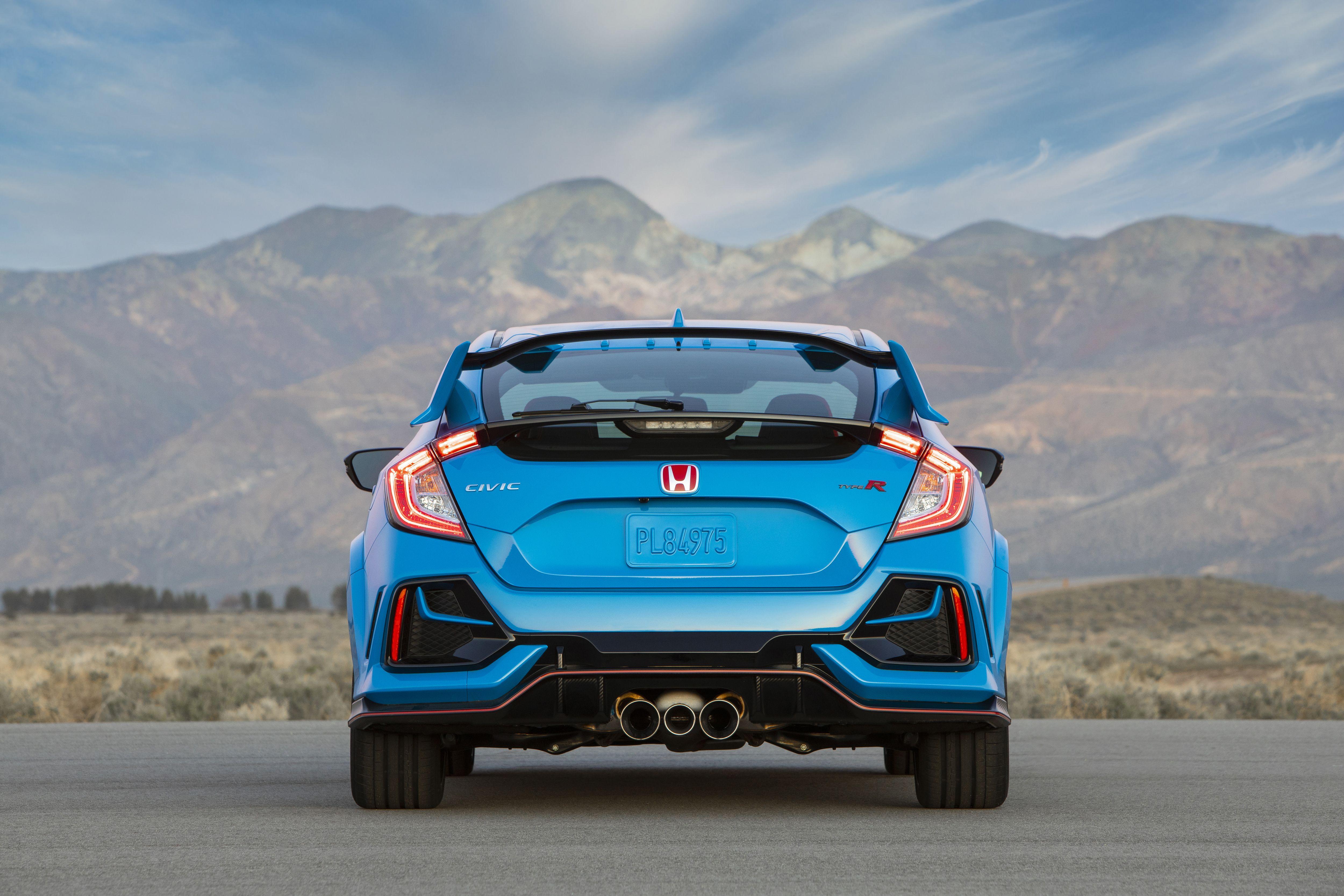 Download 2020 Honda Civic Type R - Rear HD Wallpaper 5000x3334 #73