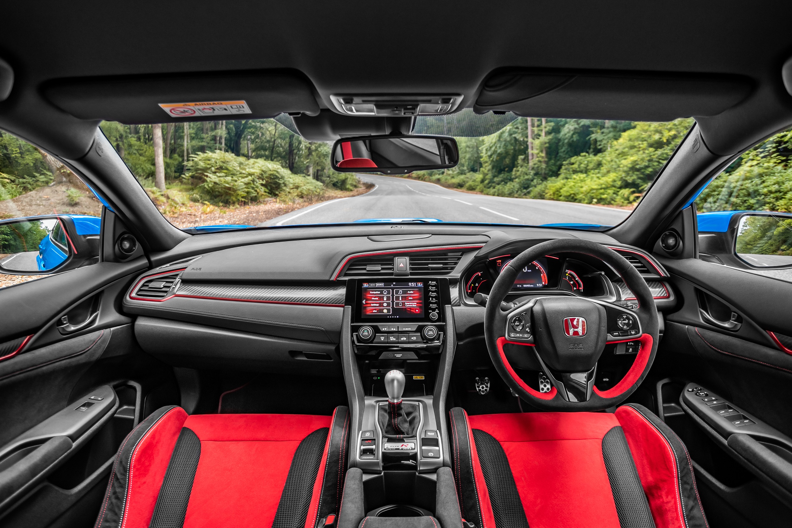 Download 2020 Honda Civic Type R [UK-spec] - Interior, Cockpit HD Wallpaper 2560x1706 #36