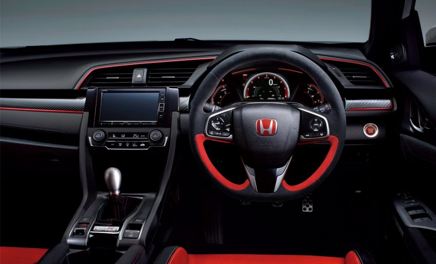 2020 Honda Civic Type R [UK-spec] - Interior, Steering Wheel Wallpaper 850x515 #42