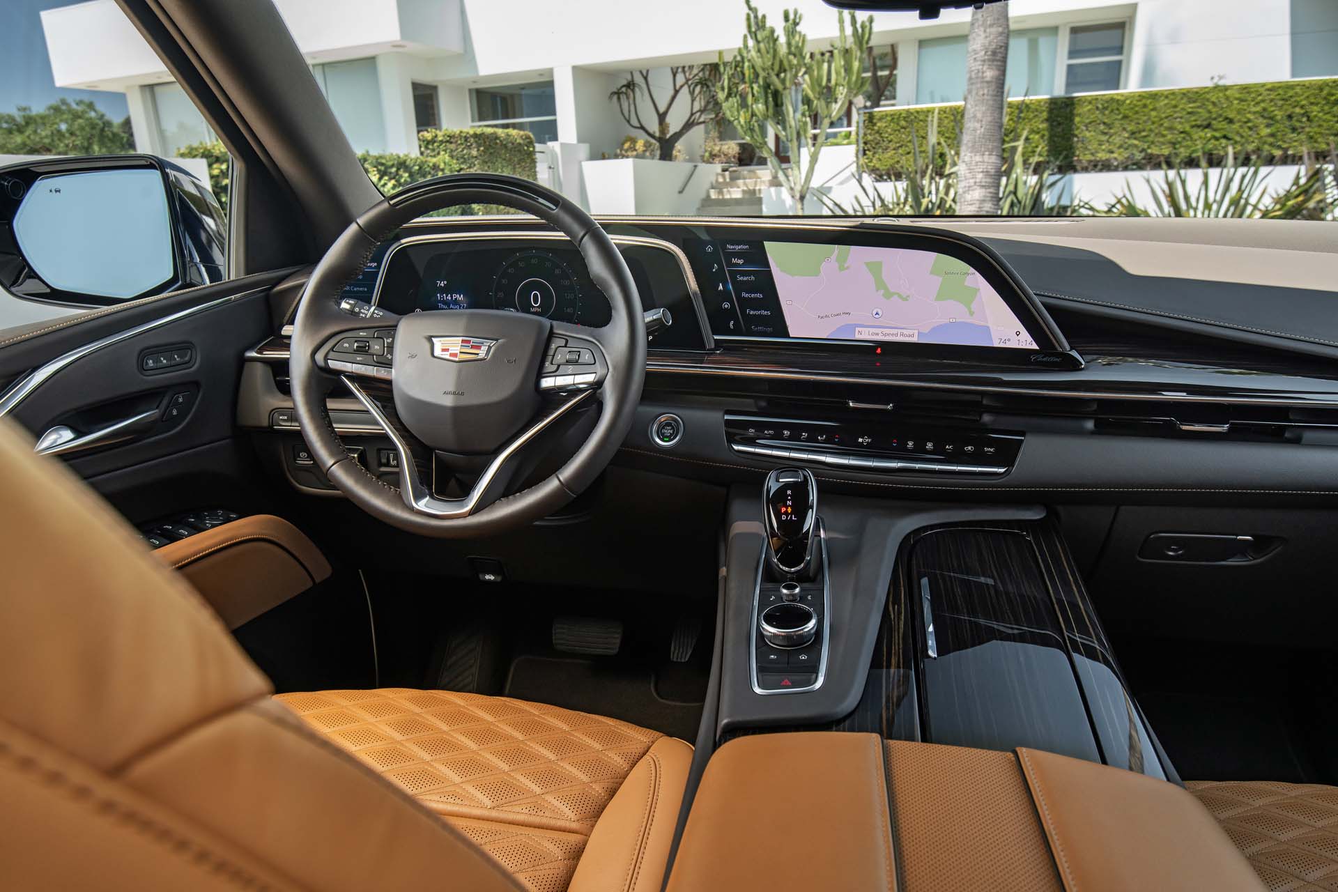 Download 2021 Cadillac Escalade - Interior, Cockpit HD Wallpaper 1920x1280 #27