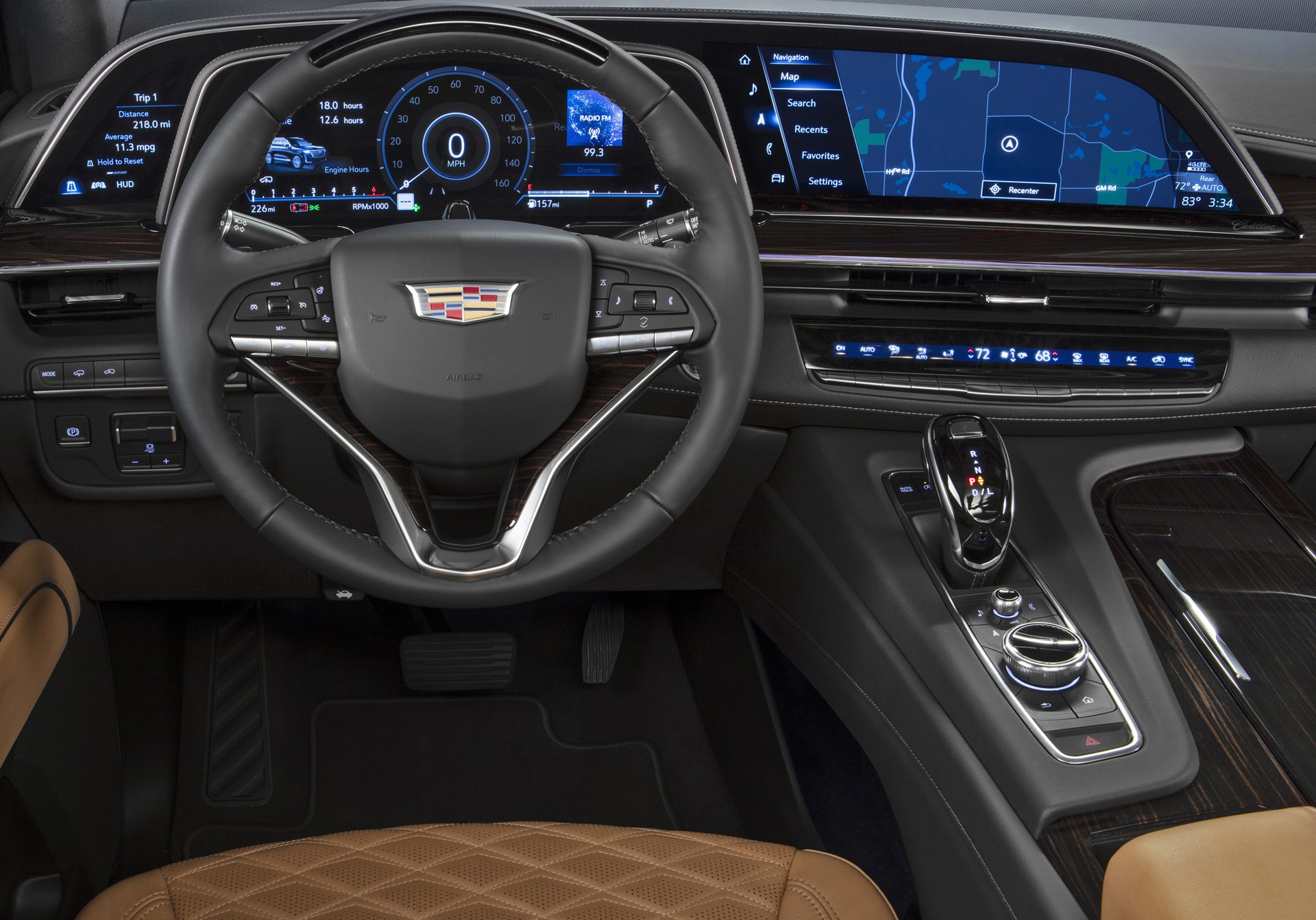Download 2021 Cadillac Escalade - Interior, Cockpit HD Wallpaper 1920x1342 #83