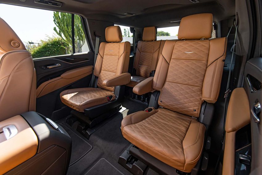 2021 Cadillac Escalade - Interior, Rear Seats Wallpaper 850x567 #29