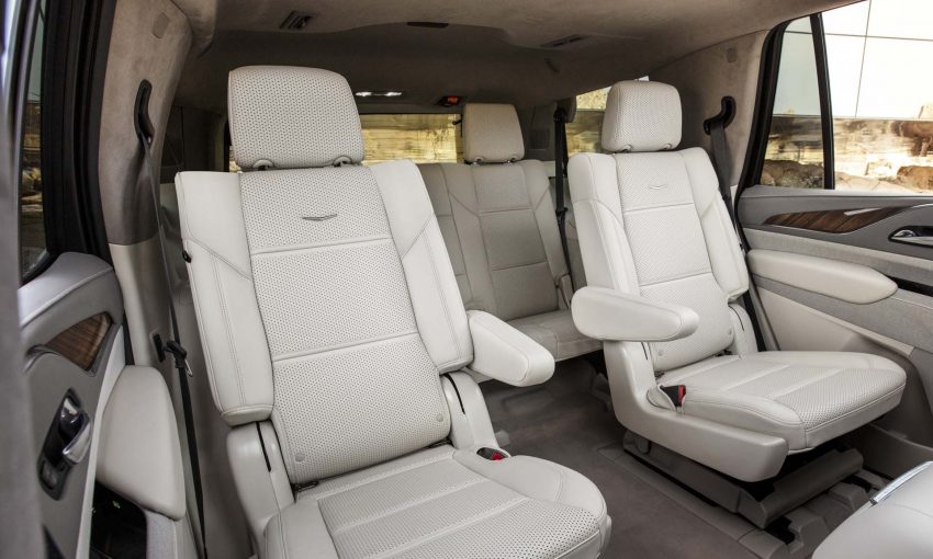 2021 Cadillac Escalade - Interior, Rear Seats Wallpaper 850x510 #30