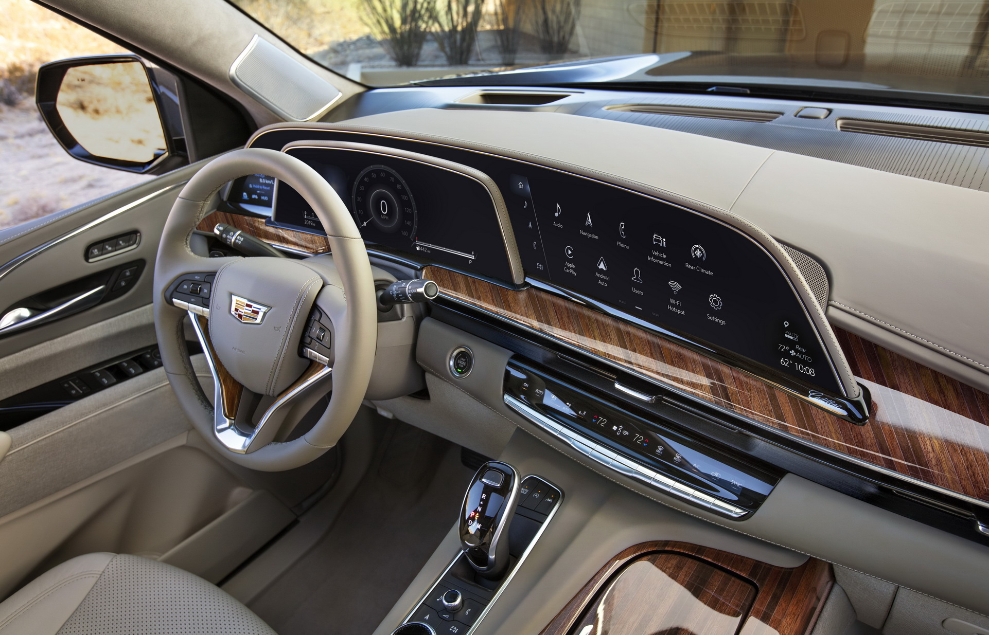 Download 2021 Cadillac Escalade - Interior HD Wallpaper 1922x1235 #81