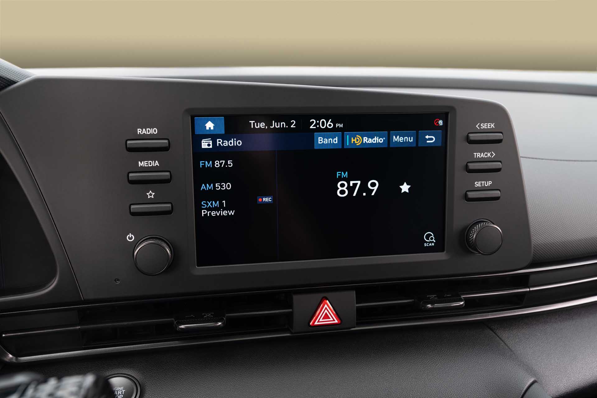 Download 2021 Hyundai Elantra N Line - Central Console HD Wallpaper 1919x1280 #54