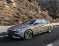 2021 Hyundai Elantra N Line - Front Three-Quarter Wallpaper 190x150
